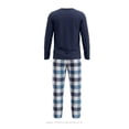 thumbnail image 2 of Pijama George para Caballero Set Playera Manga Larga con Pantalón Marino Talla CH 2 Piezas, 2 of 4