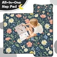 thumbnail image 4 of Pioneer Flower Floral Print Pattern Toddler Nap Mats for Kids Preschool,Sleeping Mat Bag or Kids,Toddler Sleeping Bag,Toddler Nap Mat or Daycare, 4 of 6