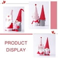 thumbnail image 6 of 2Pcs Valentine's Day Gnomes Decor, Decorations Standing Valentine's Desktop Room Decoration Living Post Day Bedroom Home Decor Christmas Hanging Ornament, 6 of 7