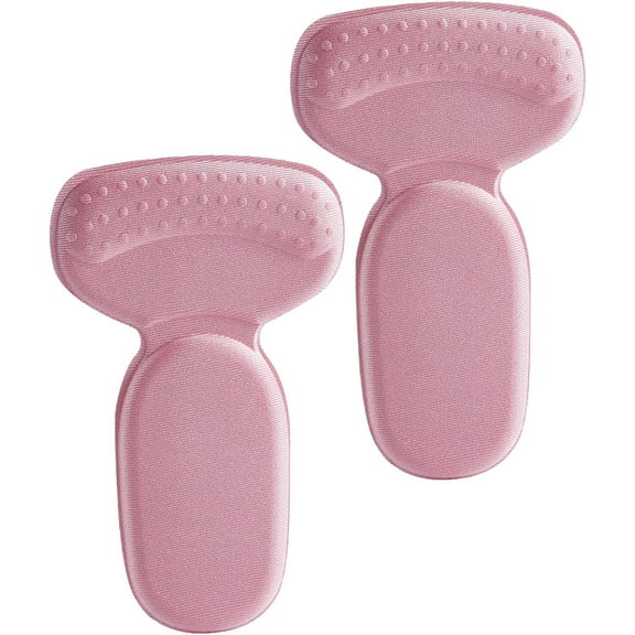 2Pcs T Shape Heel Cushion Pads Foot Heel Protectors Heel Cushion Inserts for Heel Pains
