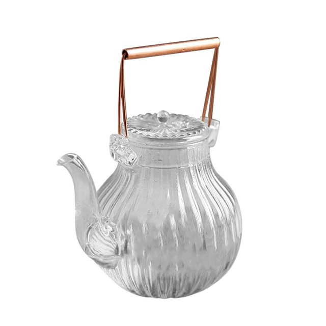 HLONK Kettle Tea Teapot Coffee Pot Whistling Glass Gasboiling Whistle Over Pourceramic Kungfu Small Stovetop Enamel Teakettle
