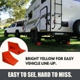 thumbnail image 2 of SECURITYMAN Heavy Duty Wheel Chocks (2 Pack) - Durable, Non-Slip, Solid Rubber Wheel Chocks for Boat Trailers, RV, Truck, Camper - Perfect on All Surfaces and in All, 2 of 7