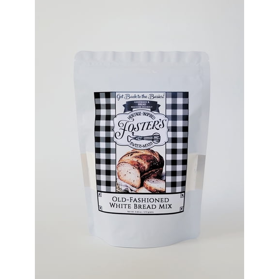 Foster's Sweets & Mixes Old-Fashioned White Bread Mix, 9.6 oz. Pouch, 2 pack