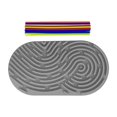 thumbnail image 3 of Tablero de actividades para niños, tablero antiestrés, juguete para desarrollar la motricidad fina, actividades de aprendizaje para niños y niñas gris, 3 of 8