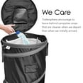 thumbnail image 4 of Collapsible Bin Trash & Recycle/Utility, Perfect for Camping, Laundry, Storage and Garden, Waterproof Vinyl and Tear Resistance, Trash and/or Recycle, Two 13 Gallon Bags, 4 of 9