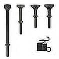 thumbnail image 3 of 5 Pcs Smoothing Air Hammer Tool Kit Pneumatic Chisel Bits Accessories 0.401'' (10mm) Shank Air Hammer Extended Length With Spring, 3 of 4
