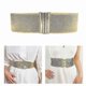 thumbnail image 3 of Female Wide Waist Belt Fashion Elastic Gold Waspie Belt Universal Waspie Dress Decorative Accessories Glitter Waistband, 3 of 5