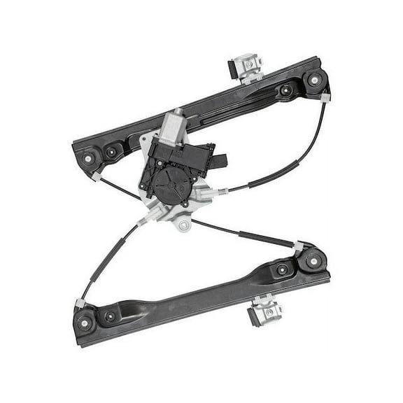 Front Left Driver Side Power Window Motor and Regulator Assembly - 7-Pin Connector - Compatible with 2011 - 2015 Chevy Cruze (with Express Up and Down) 2012 2013 2014