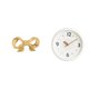 thumbnail image 1 of Tirador de latón con forma de lazo para muebles, reloj de pared, redondo, silencioso, sin , de latón resistente, ideal para salón, dormitorio u, 1 of 8