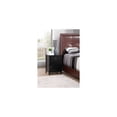thumbnail image 5 of Black Nightstand - 1 Drawer & 1 Door - Modern Storage Cabinet - Fully Assembled, 5 of 5