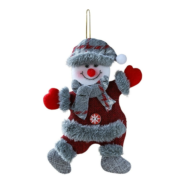 Christmas Tree Decoration Pendant - Non-Woven Fabric, Durable, with Rope, Lightweight, Perfect for Home/Party Festivals
