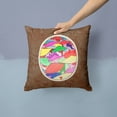 thumbnail image 2 of Carolines Treasures 7194PW1414 Women in Hats Fabric Decorative Pillow  14Hx14W multicolor, 2 of 4