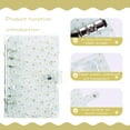 thumbnail image 3 of Budget Envelope Binder, A6 Budget Planner with Zipper Pockets and Labels, PVC Waterproof Pocket, Compact Size, for Office, Home, Business Travel, 3 of 8