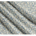 thumbnail image 3 of Soimoi White Cotton Cambric Fabric Forget Me Not Bush Floral Print Fabric By the Yard 58 Inch Wide, 3 of 7
