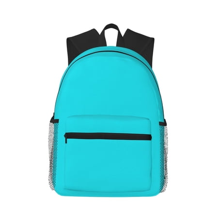 Defioc Aqua Pattern Laptop Backpack for Men and Women Casual Backpack Dayback Sports Bookbag for Travel Running Hiking