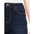 thumbnail image 4 of Time and Tru Women's High Rise Skinny Jeans, 29" Inseam for Regular, Sizes 2-20, 4 of 6