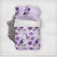 thumbnail image 2 of Juego de cama infantil grande de flores moradas (edredón o funda nórdica), 2 of 5