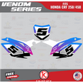 thumbnail image 4 of Kalair GFX Graphics Kit for Honda CRF450R (2013-2016) Venom Series, 4 of 5