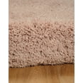 thumbnail image 3 of Linon Home Décor Pastel Shaggy Area Rug Collection, Blush, 2' x 3', 3 of 4