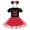 Black + Red, variant on Baby Girl Toddler Kids Birthday Party Dress Halloween Mouse Costume Short Sleeve Princess Polka Dots Mini Tutu Tulle Dress Headband Set Christmas Carnival Fancy Dress Up 6 Years Red + Black