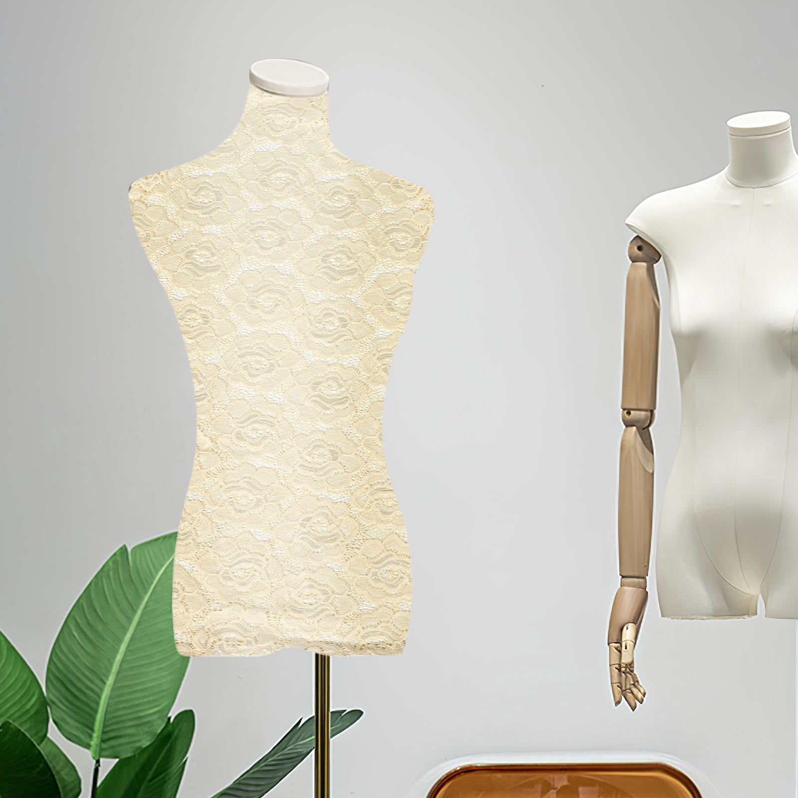 Niceauty 1Pcs Women Mannequin Body Cover Lace Dress Form - Walmart.com