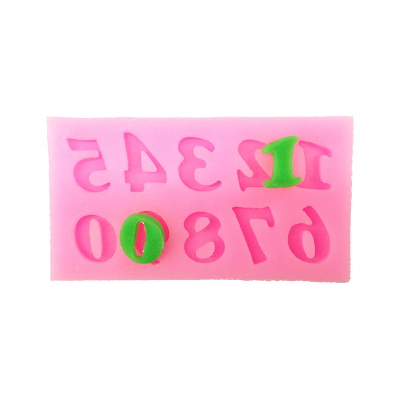 LeKing Silicone Alphabet Letter Trays Chocolate Mold Cake Fondant 