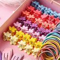 thumbnail image 4 of 240/ 780PCS Girls Hair Accessories Set Colorful Elastic Hair Band Metal Buckle Hairpin Hair Accessories, 4 of 4