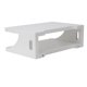 thumbnail image 3 of Estante elegante para decodificador y enrutador para almacenamiento en la sala de estar, diseño compacto, soporte de pared para TV blanco, 3 of 8