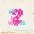 thumbnail image 4 of Inktastic Dinosaur Party-second Birthday Girls Toddler Dress, 4 of 5