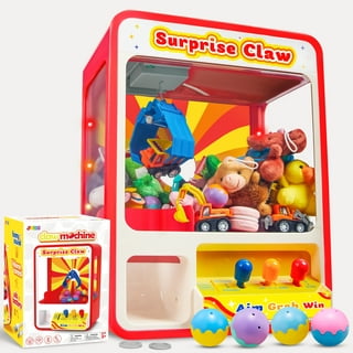 Autrucker Mini Claw Machine for Kids|Electronic Arcade Game Indoor Toy for Tiny Stuff Small Fun Cool Things|Candy Vending Machine Toy,Unicorn Toys for Girls