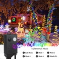 thumbnail image 4 of Luces navideñas MZD8391, sensor de movimiento, 108 pies, 300 LED, 4 of 7
