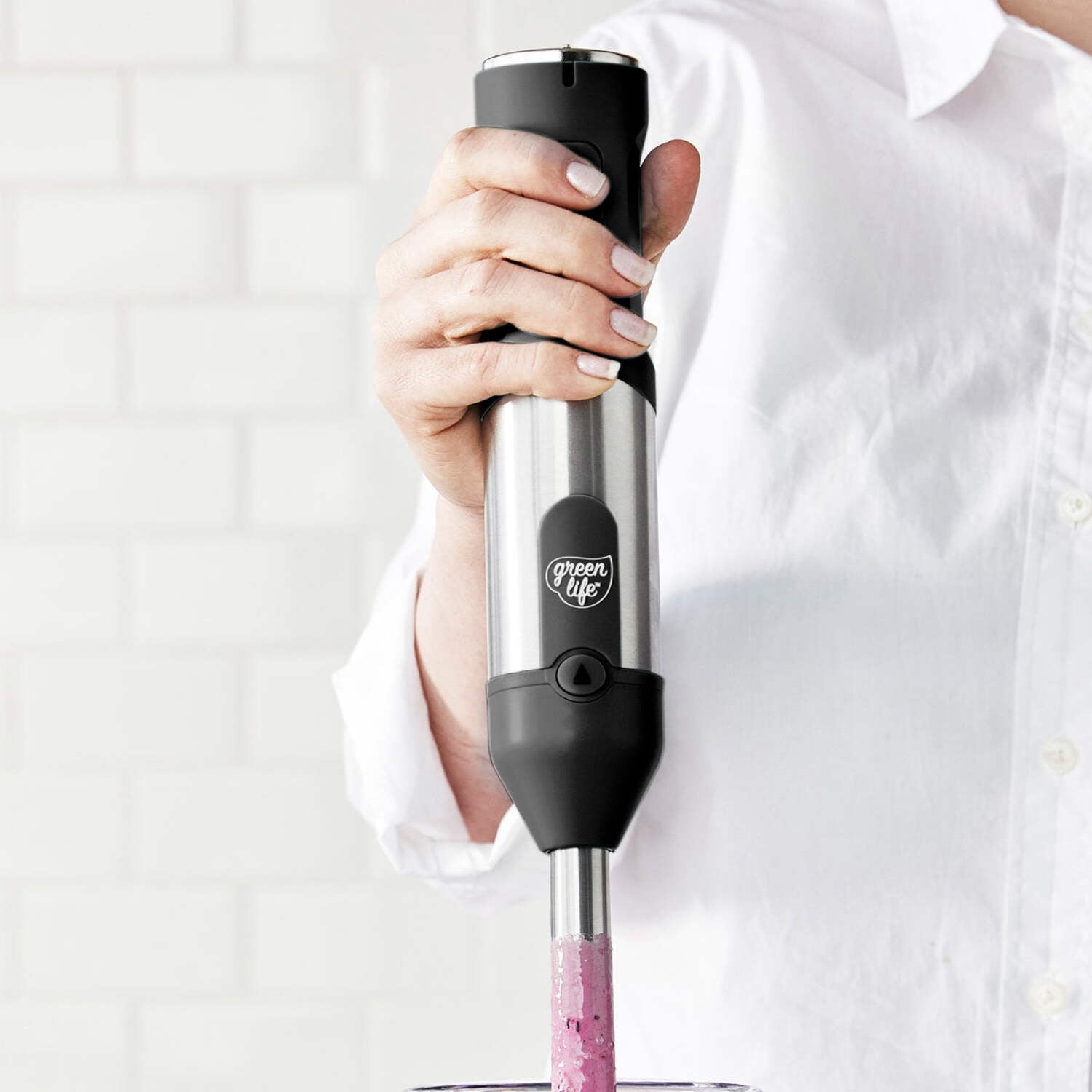 GreenLife Variable Speed Hand Blender | Black