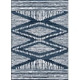thumbnail image 2 of Well Woven Axasta Blue Diamond Medallion Tribal Area Rug 3x5 (3'11" x 5'3"), 2 of 8