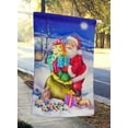 thumbnail image 2 of Carolines Treasures APH6556CHF Christmas Santa Claus with Rabbits Flag Canvas House Size, 2 of 4