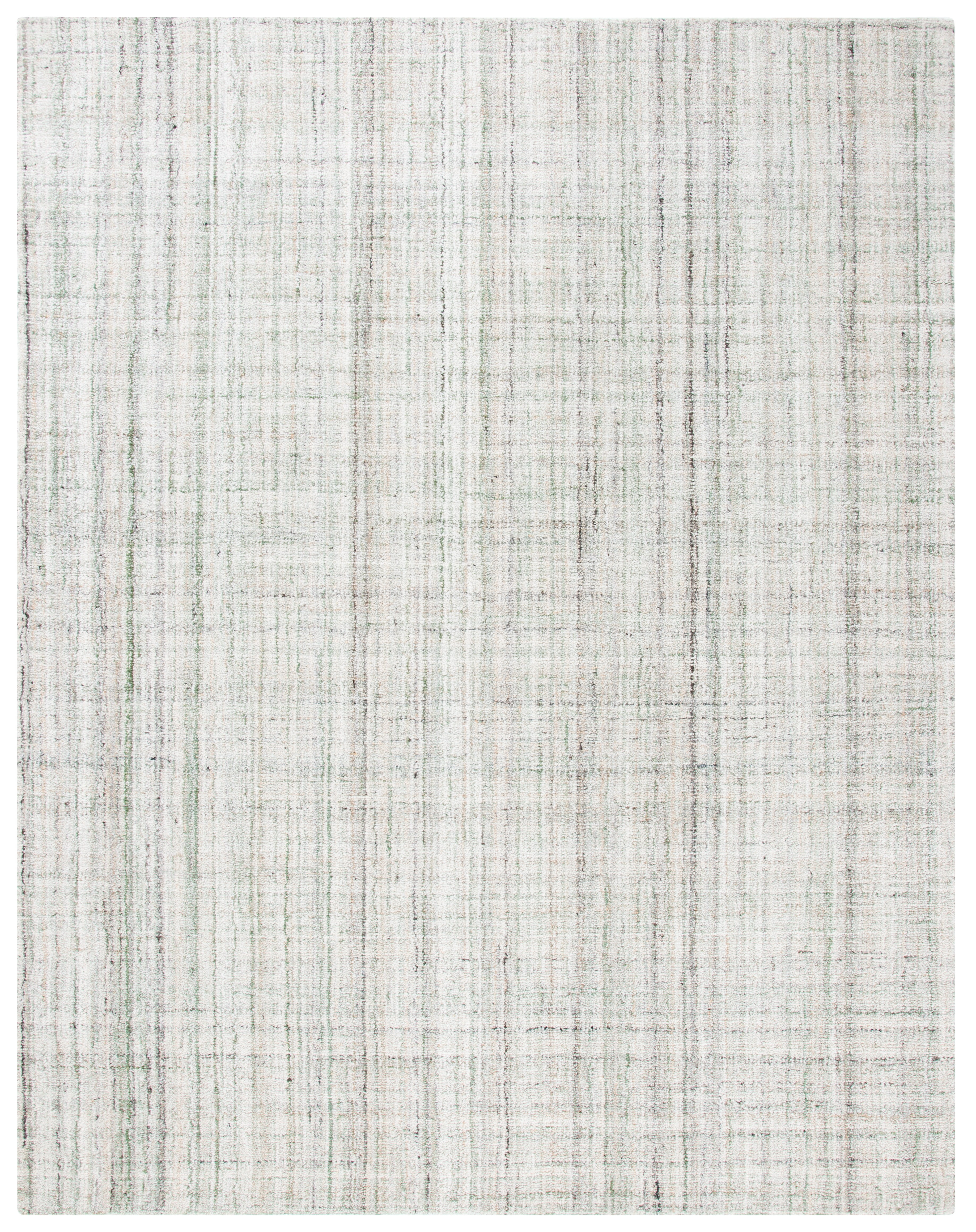 SAFAVIEH Abstract Jerrald Striped Area Rug, Green/Sage, 10' x 14'
