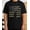 Black-2, variant on Men Eagle and Galaxy Printing T Shirt Graphic Tee with Compass Design