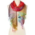 thumbnail image 5 of MGEZCOO Fashion Women's Silk Scarf Luxury Satin Shawl Wraps, 5 of 8