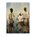 thumbnail image 3 of Unknown 15x18 Black Modern Framed Museum Art Print Titled - Black Baptism, 3 of 5