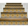 thumbnail image 5 of HomeRoots 400076 4 x 4 in. Yellow Blue Provence Peel & Stick Tiles, 5 of 9
