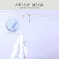 thumbnail image 3 of veeyidd Kids Metal Clothes Hangers, Anti-Slip resin Coated with Matte Baby Hangers White (11.8" Inch - 30 Pack), 3 of 6
