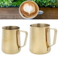 thumbnail image 6 of Milk Frothing Pitcher,Stainless Steel Coffee Milk Frothing Cup Pitcher Jug with Scale for Home Coffee Latte Art [S], 6 of 9