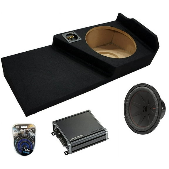 Kicker Chevy Silverado 2014 - 2018 48CWR124 12 500W Sub 46CXA8001 1600W Amp
