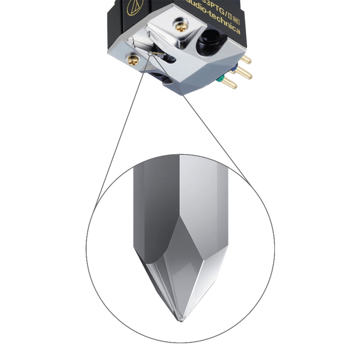 Audio-Technica AT33PTG/2 Dual Moving Coil Cartridge - Walmart.com