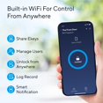 thumbnail image 3 of Perno de actualización Smart Lock ULTRALOQ 2025 con huella digital WiFi IP65, 3 of 7