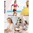 thumbnail image 7 of Breathable Mesh Sports Bras Shockproof Padded Athletic Running Bra Solid Seamless Fitness Yoga Sport Tops Vest for Women, W/4 Colors, 7 of 7