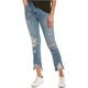 thumbnail image 1 of [Blank NYC] Jeans ajustados The Rivington Bohemian Rap City para mujer, azul, 32, 1 of 2