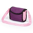 thumbnail image 4 of Bayer Design Doll Purple & Pink Trendy Pram W/ Shoulder Bag, Adjustable Handle, Shopping Basket, Children Ages 3+, 4 of 7