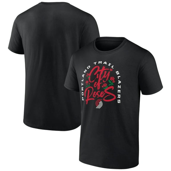 Men's Black Portland Trail Blazers Huddle T-Shirt