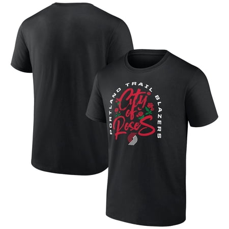 Men s Black Portland Trail Blazers Huddle T-Shirt