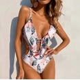 thumbnail image 2 of Conjunto de Bikini informal con estampado de mujer a la moda, traje de baño de una pieza, Bikini, ropa de playa, traje de baño Fridja  nalpqowj50993, 2 of 9